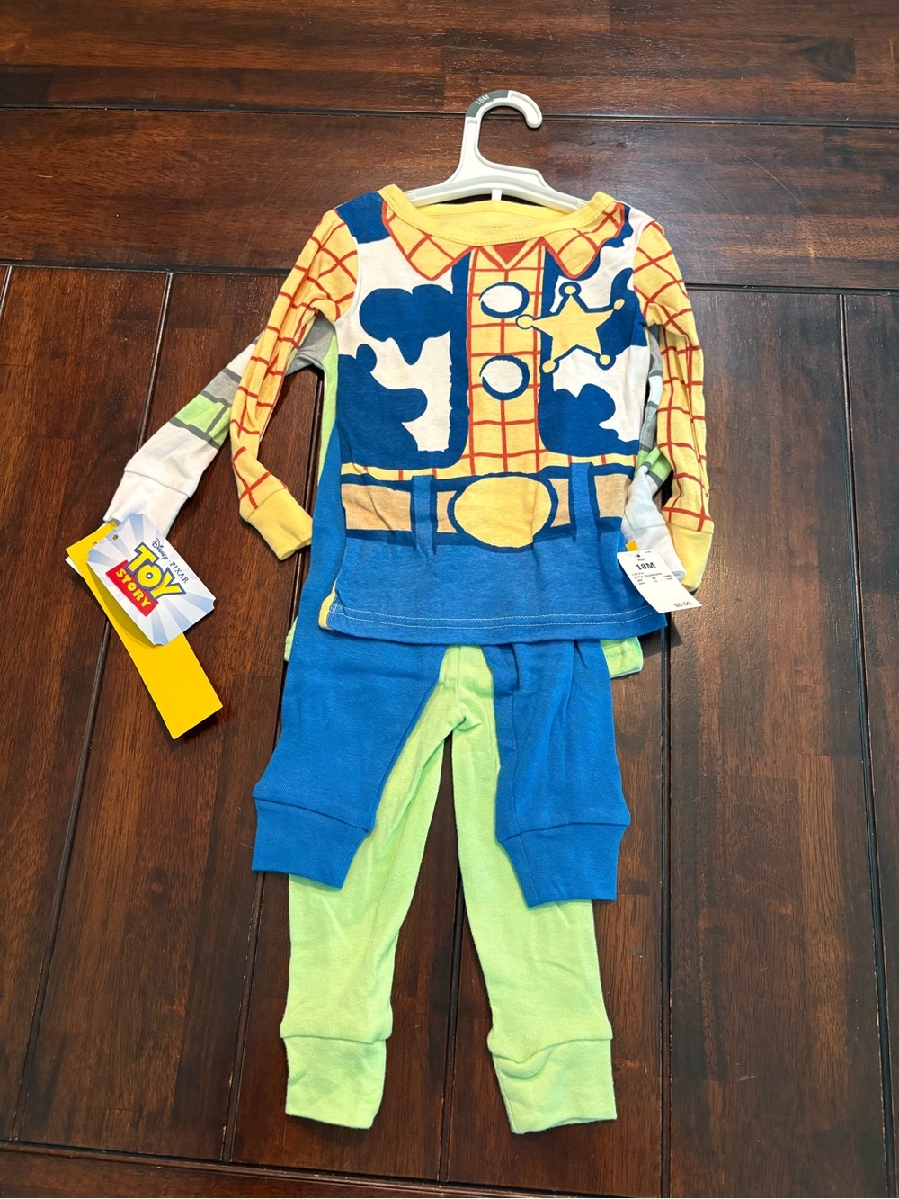 Toy Story Woody and Buzz Lightyear 4 Piece 18 Month Old Pajamas